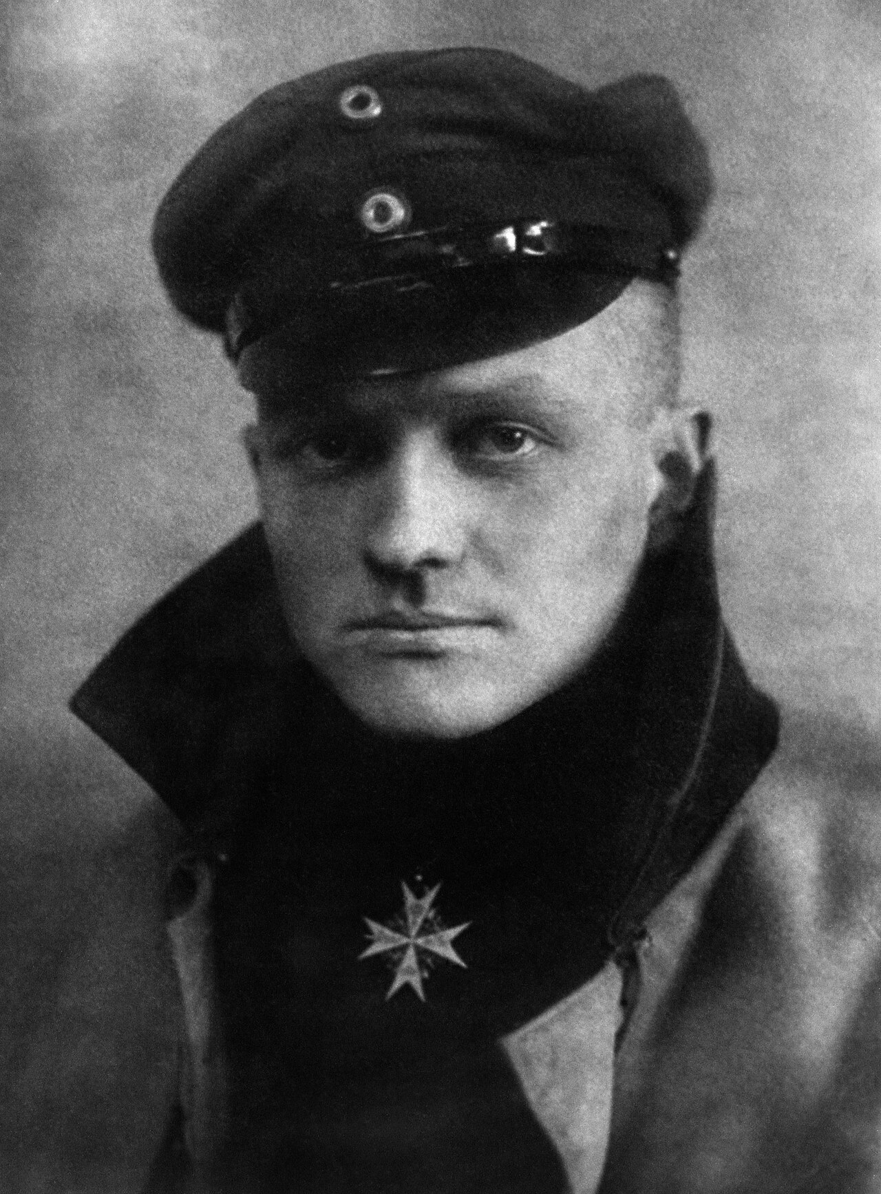 Manfred von Richthofen in the uniform of a fighter pilot, circa 1917